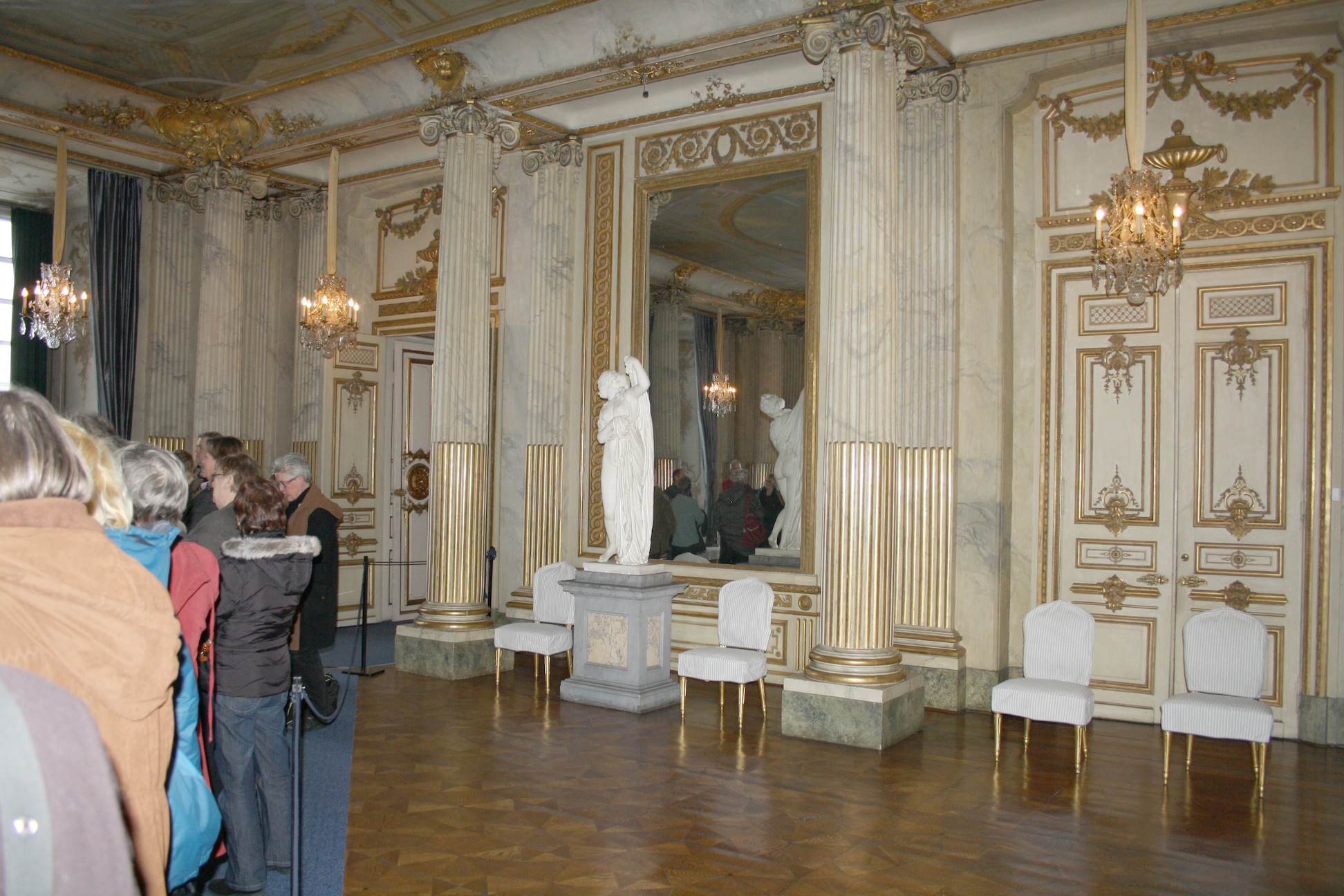 Föglö Hembygdsförenings besök på Slottet i Stockholm 23.1.2010.