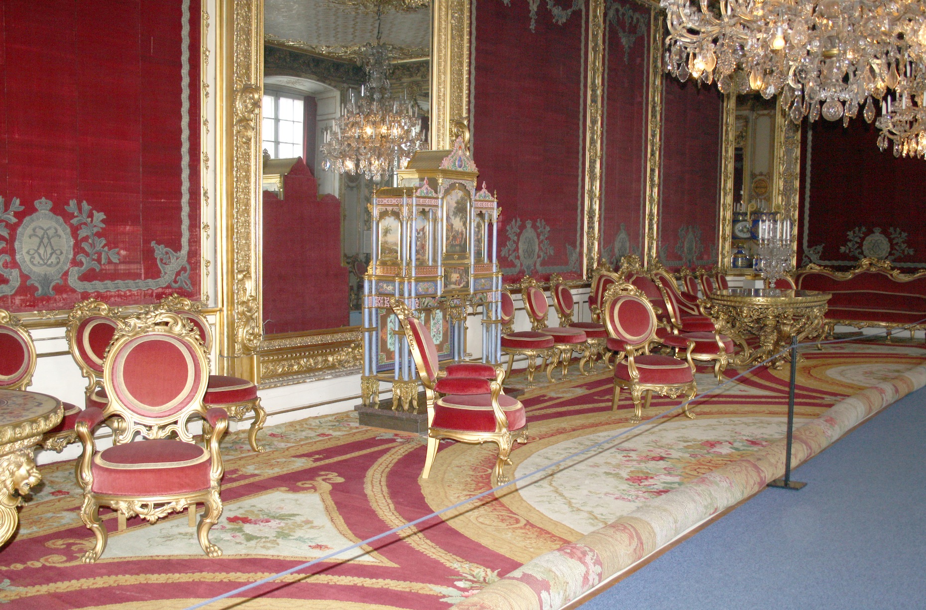 Föglö Hembygdsförenings besök på Slottet i Stockholm 23.1.2010.