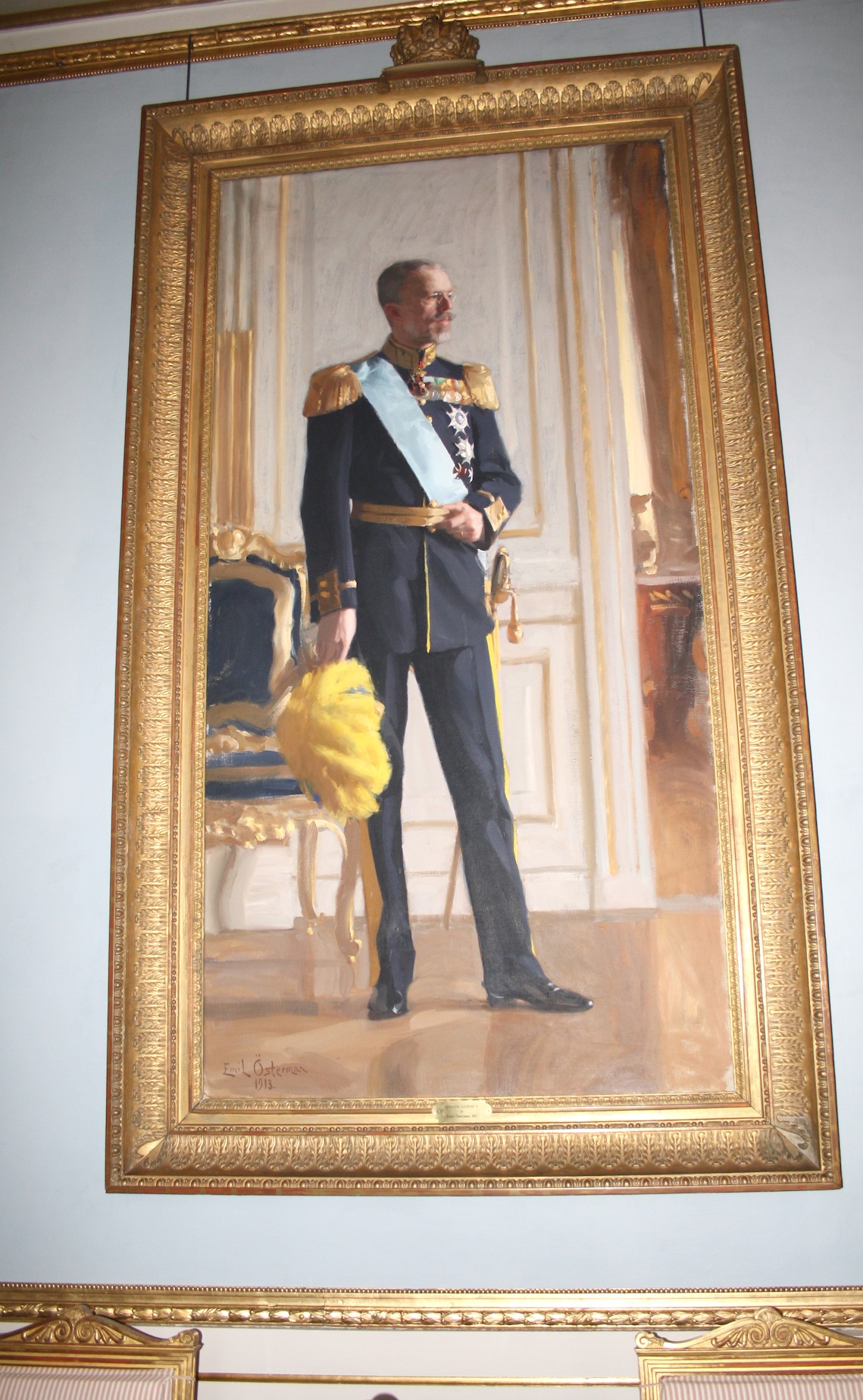 Föglö Hembygdsförenings besök på Slottet i Stockholm 23.1.2010.