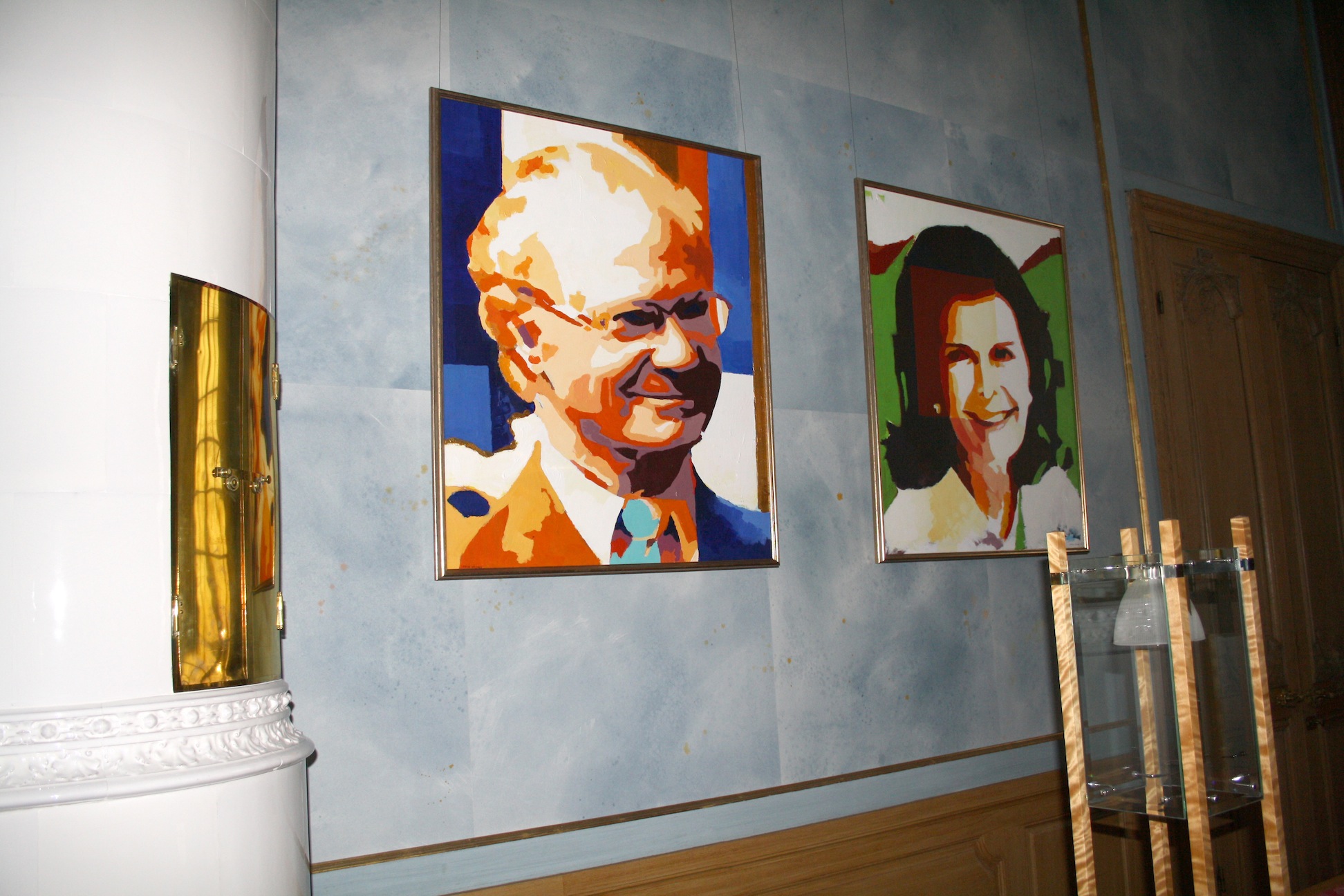 Föglö Hembygdsförenings besök på Slottet i Stockholm 23.1.2010.