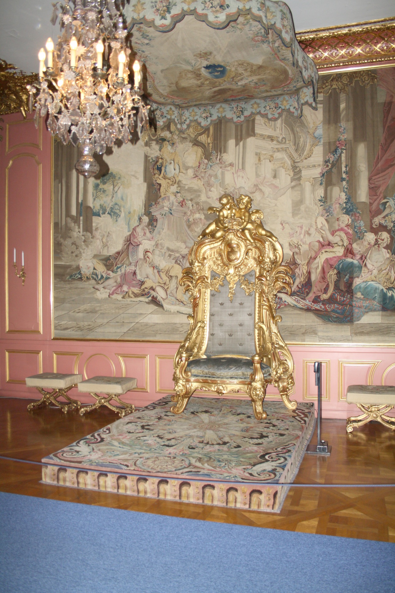 Föglö Hembygdsförenings besök på Slottet i Stockholm 23.1.2010.