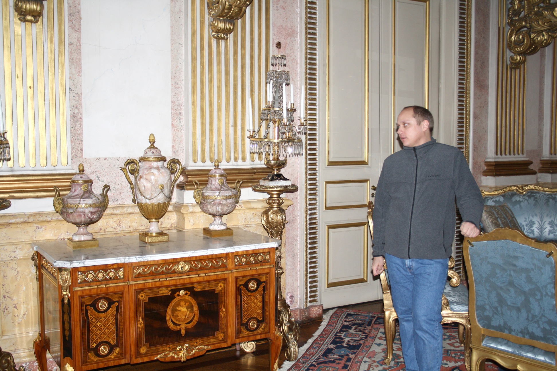 Föglö Hembygdsförenings besök på Slottet i Stockholm 23.1.2010.