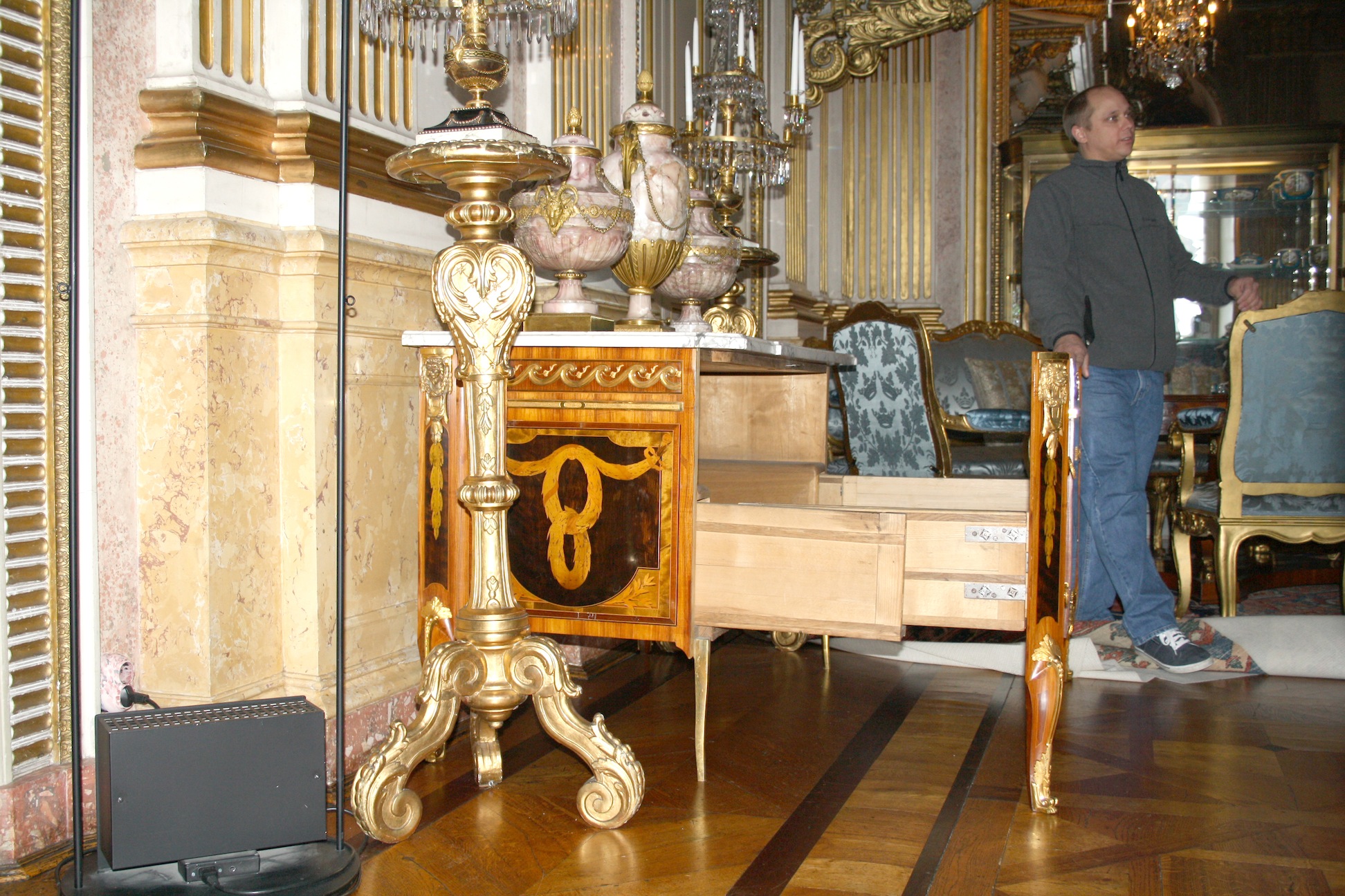 Föglö Hembygdsförenings besök på Slottet i Stockholm 23.1.2010.