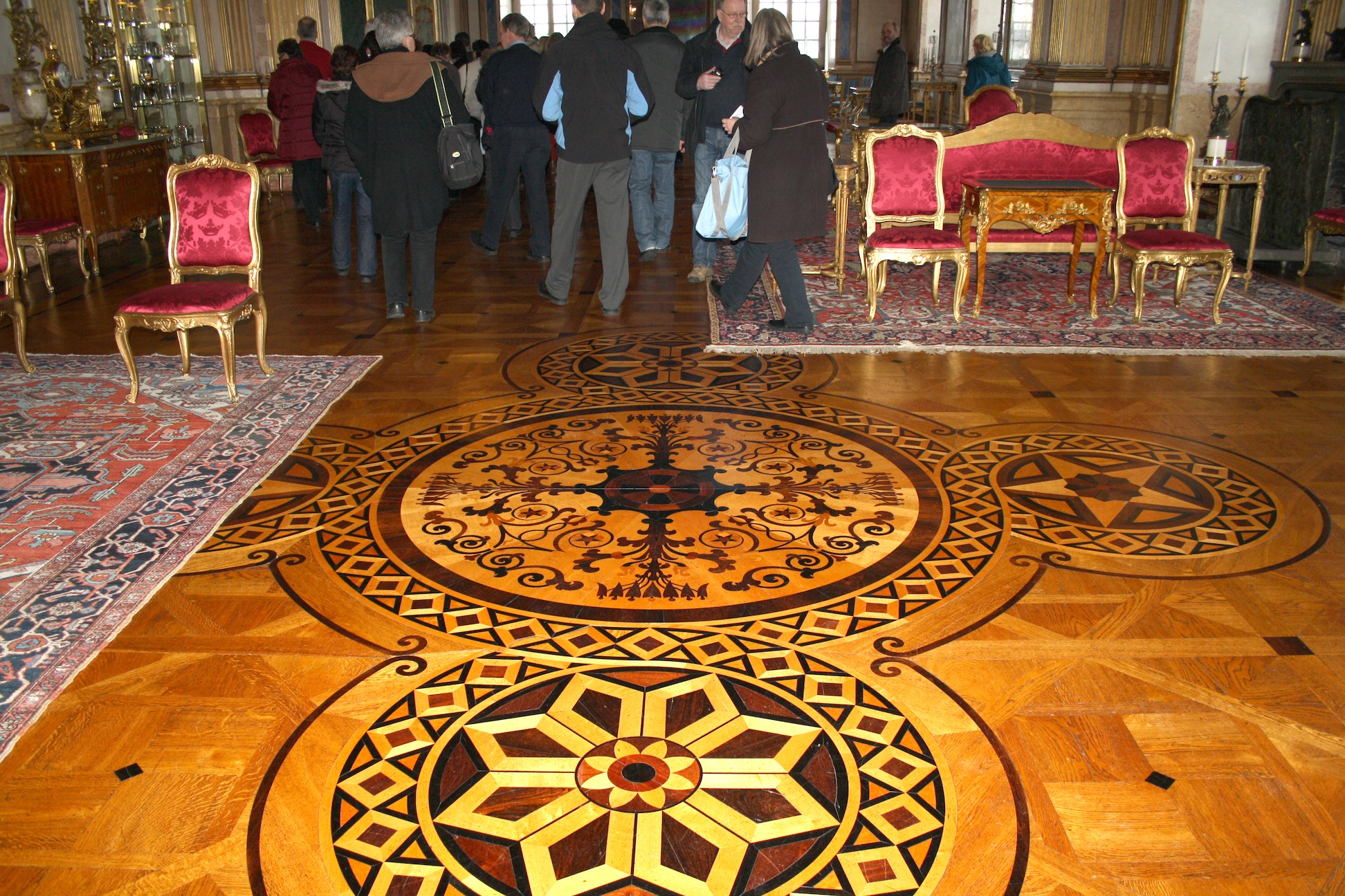 Föglö Hembygdsförenings besök på Slottet i Stockholm 23.1.2010.