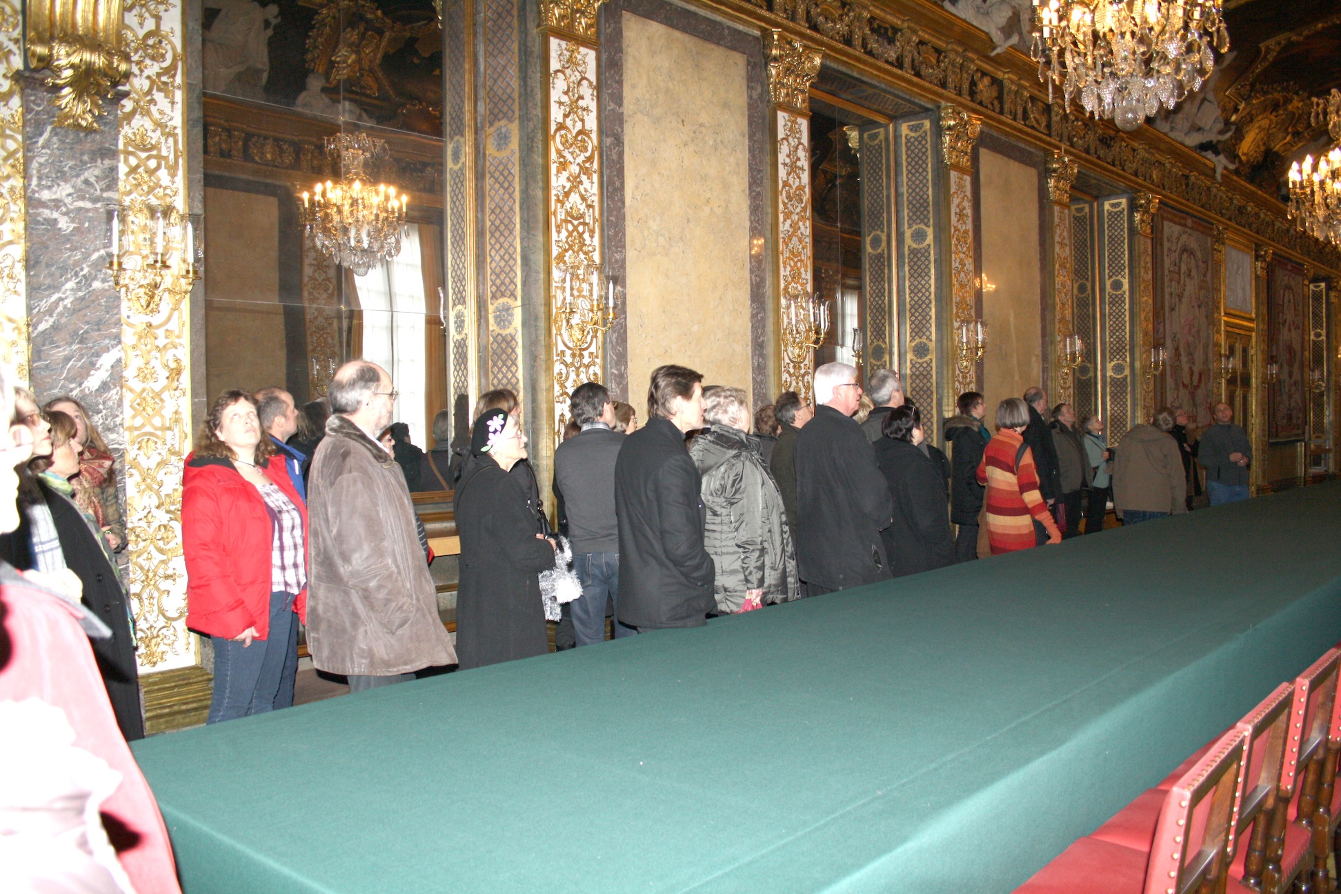 Föglö Hembygdsförenings besök på Slottet i Stockholm 23.1.2010.