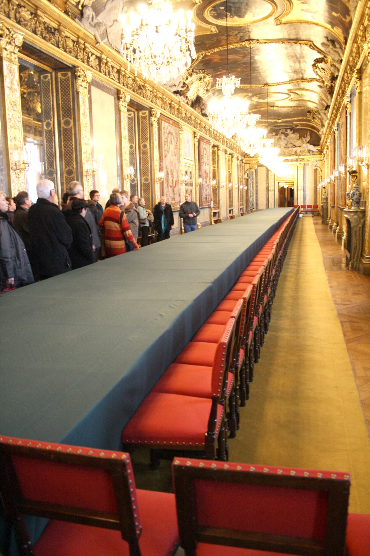 Föglö Hembygdsförenings besök på Slottet i Stockholm 23.1.2010.