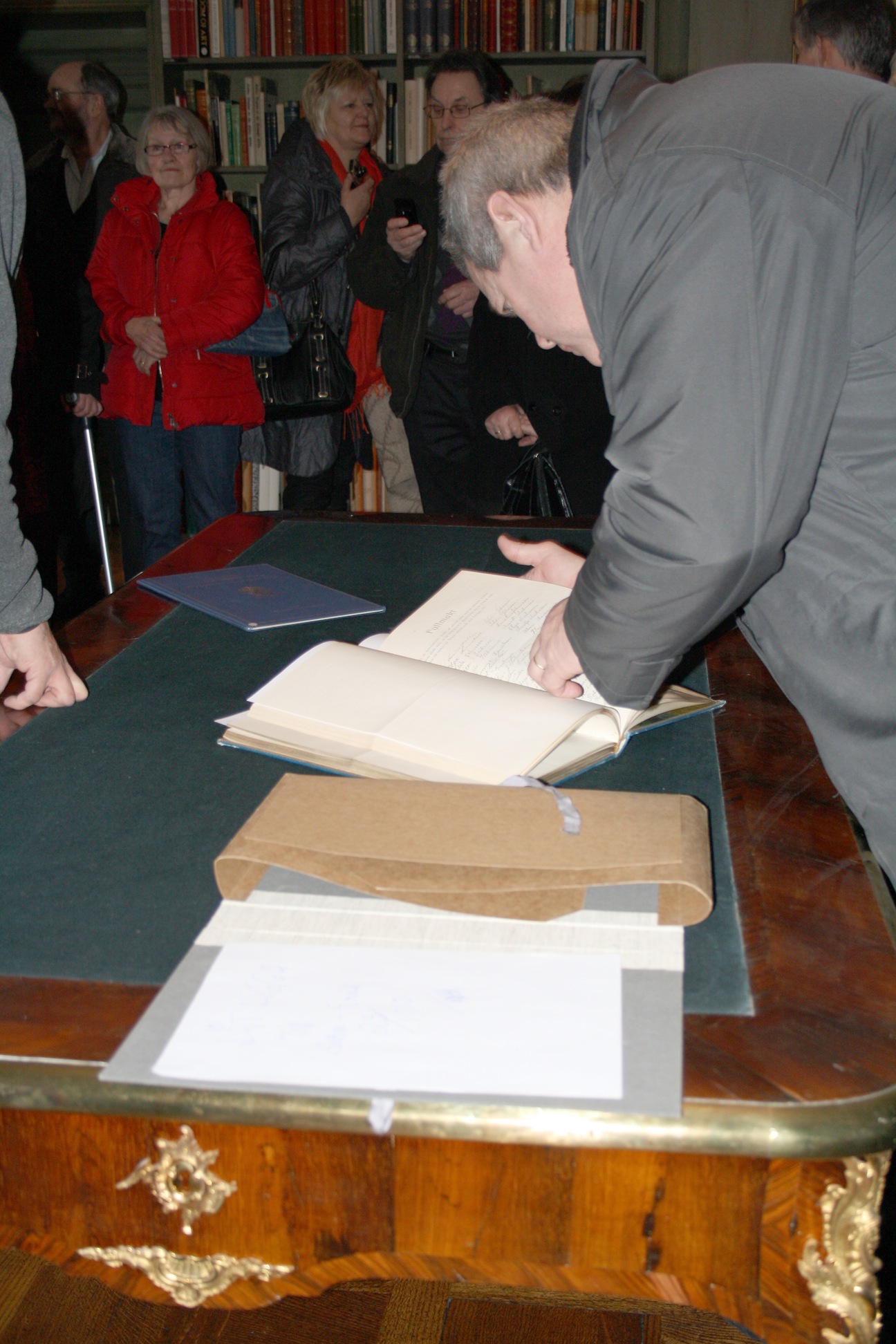 Föglö Hembygdsförenings besök på Slottet i Stockholm 23.1.2010.