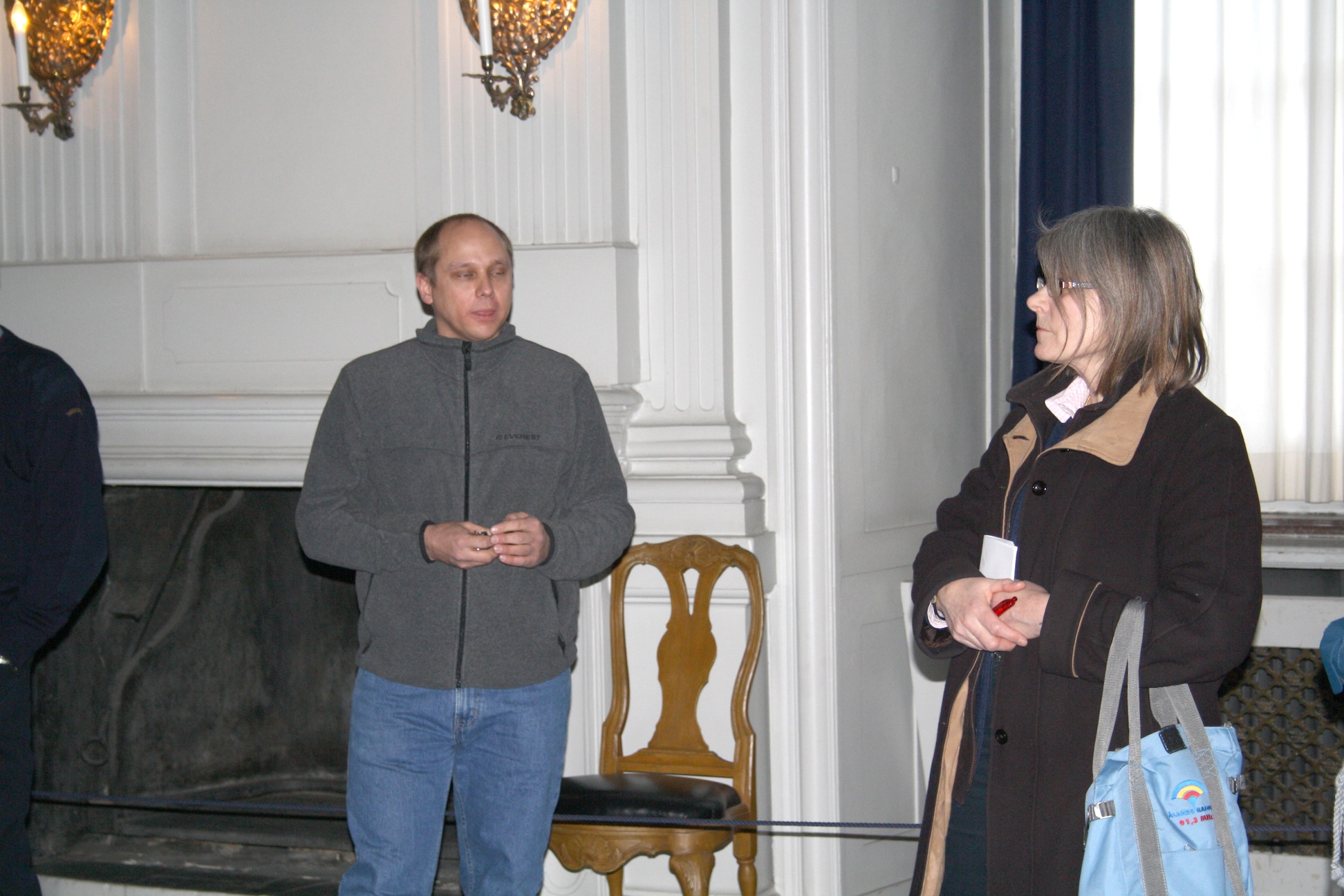 Föglö Hembygdsförenings besök på Slottet i Stockholm 23.1.2010.