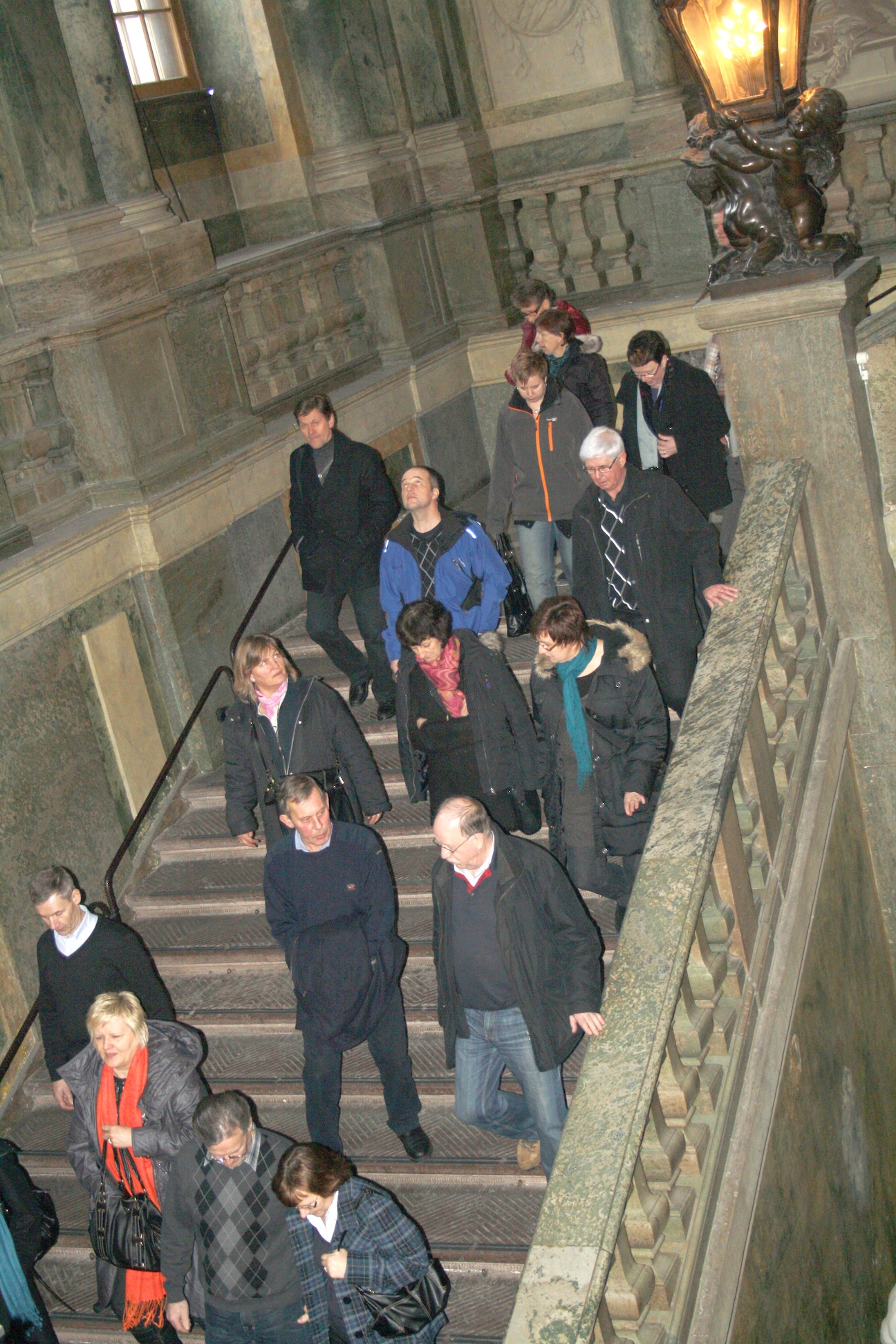 Föglö Hembygdsförenings besök på Slottet i Stockholm 23.1.2010.