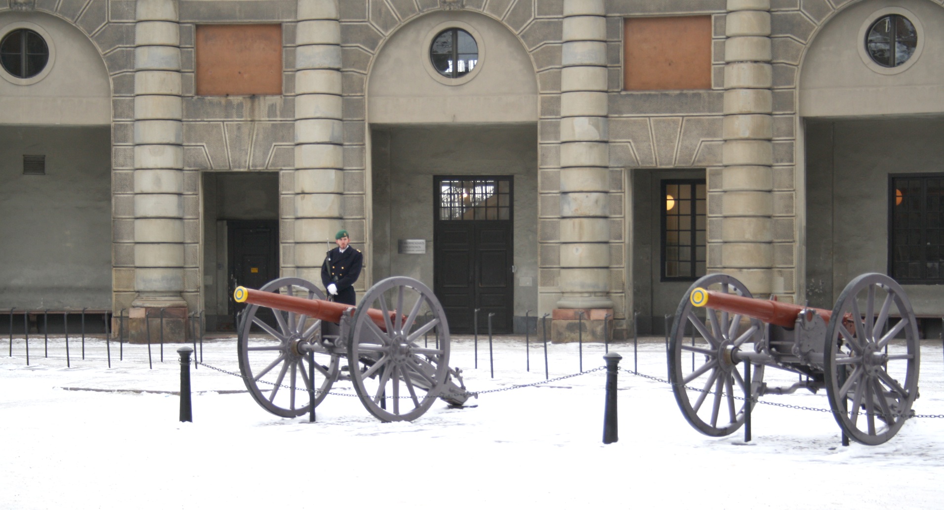 Föglö Hembygdsförenings besök på Slottet i Stockholm 23.1.2010.